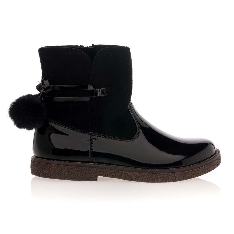 Botas negras para niñas/botines