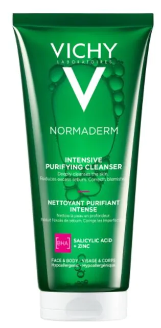 Vichy Normaderm Intensive Purifying Cleanser, Żel głęboko oczyszczający