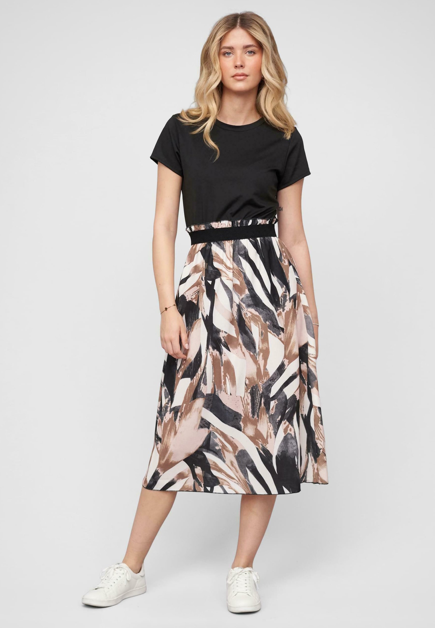 Robe en jersey Cloud 5ive - multicolore