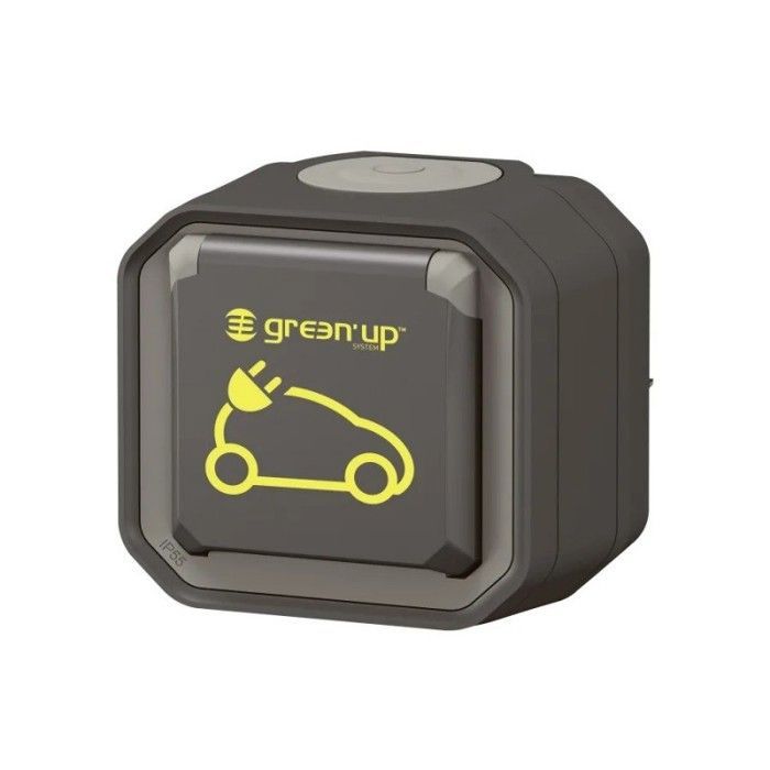Legrand 069785L 2P plus T Presa di ricarica per veicoli elettrici Plexo Complete Montaggio a superficie Antracite