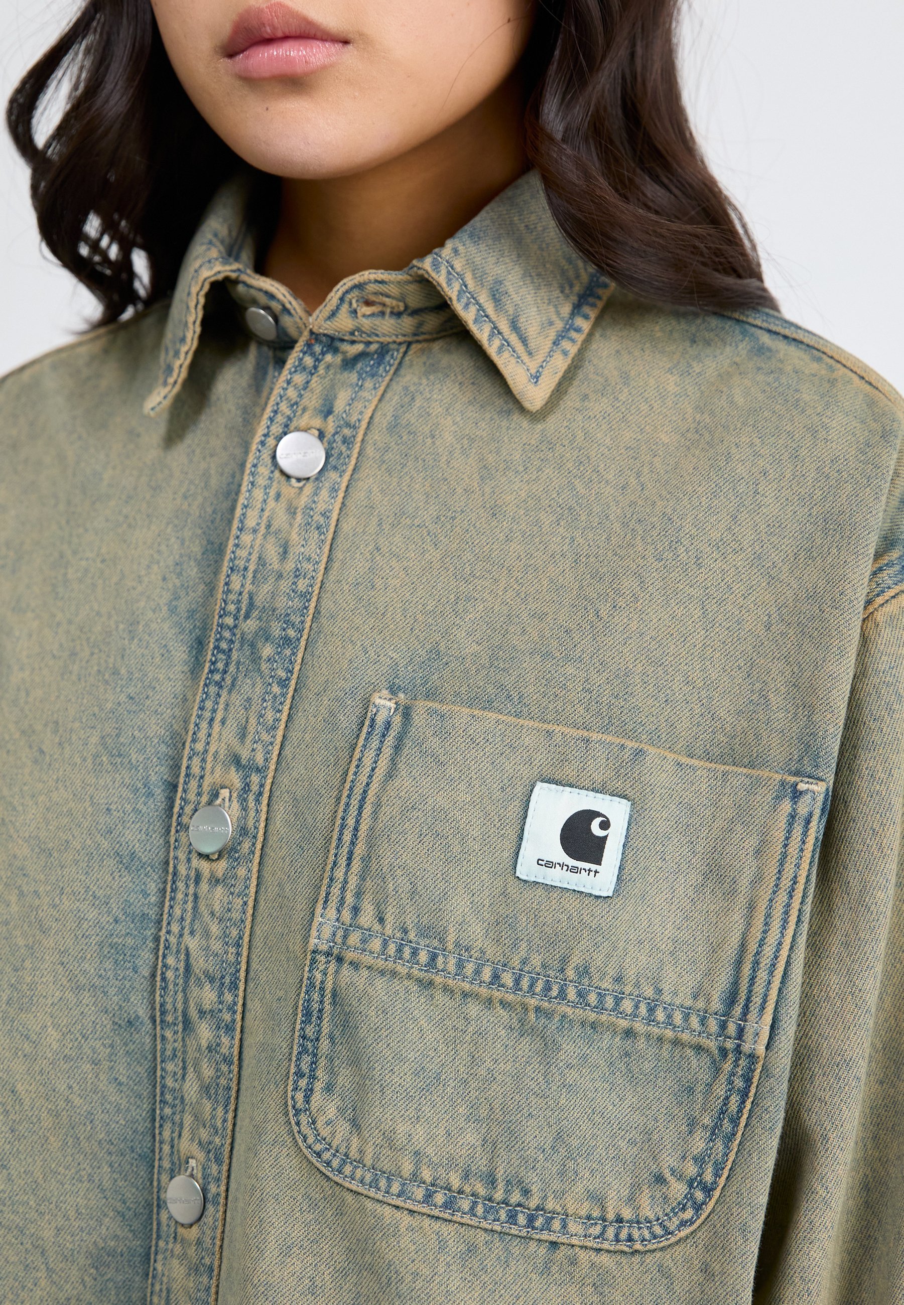 Carhartt WIP GEORGIA - Spijkerjas - blauw