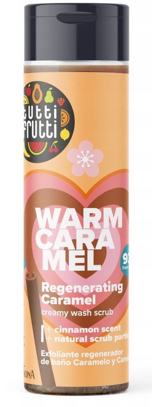 Tutti Frutti Warm Caramel piling za čišćenje Piling tijela