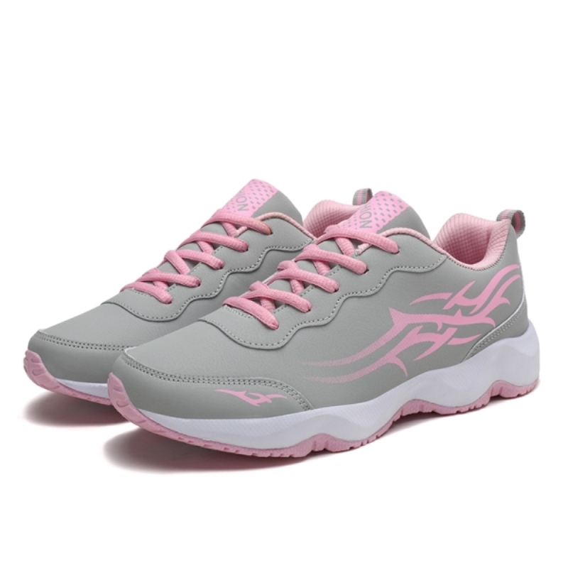 Chaussures pour femmes mode chaussures occasionnelles chaussures pour femmes Designer Tennis Running Casual chaussures blanches PU tissu flamme