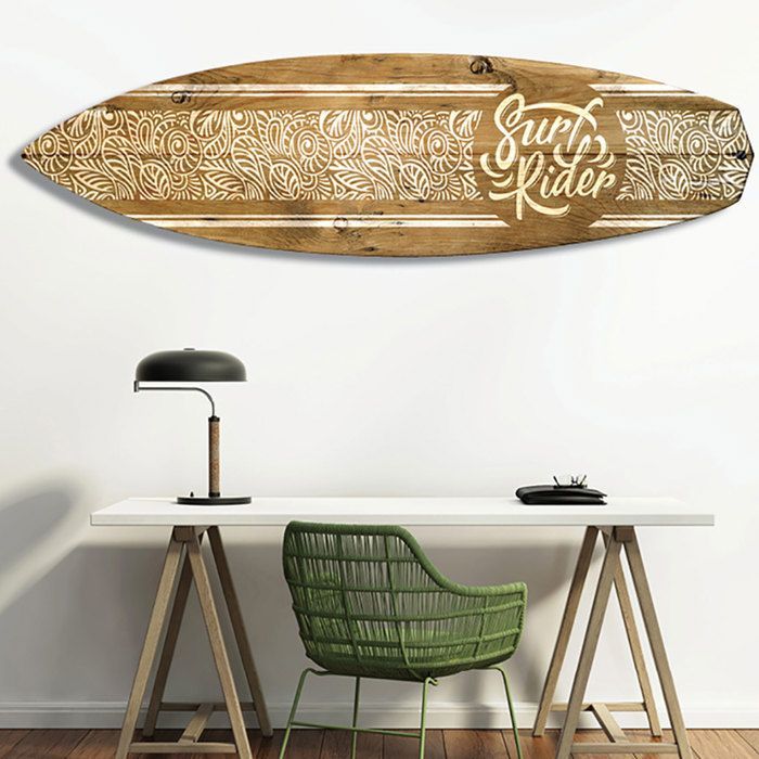 Planche de surf décorative surf rider