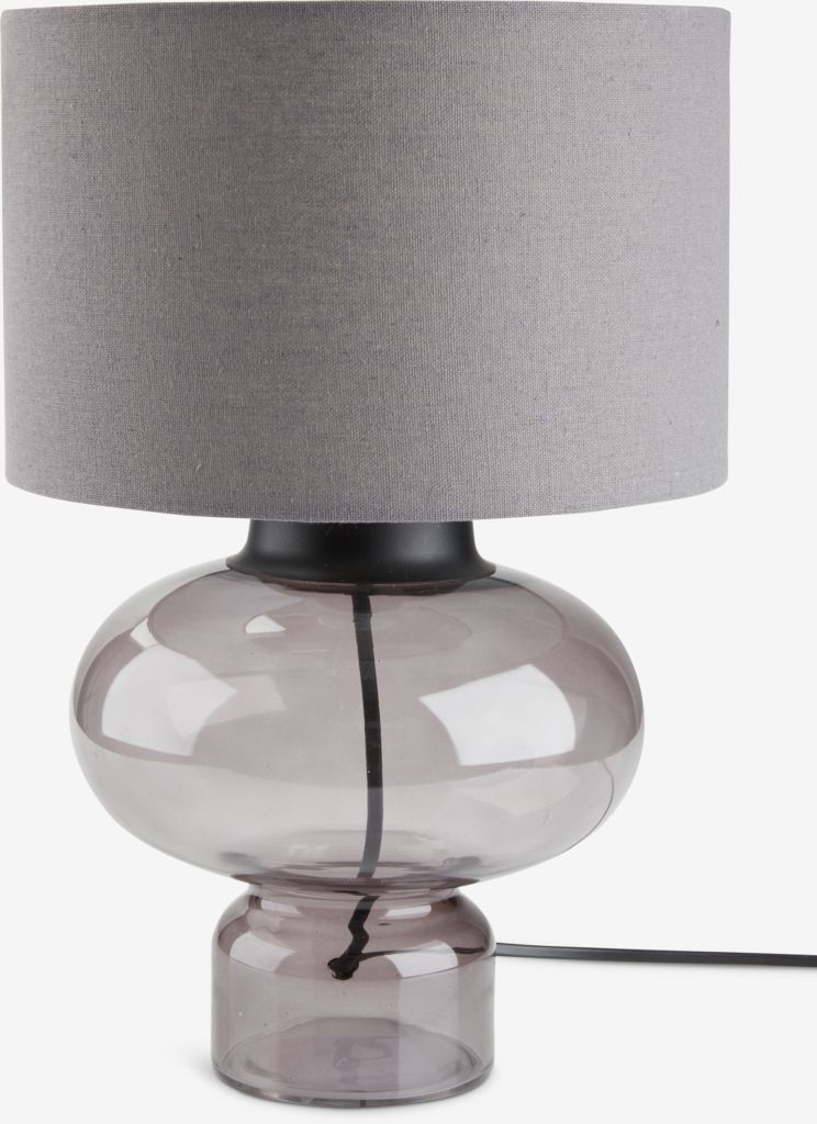 EDMUND EDMUND stolna lampa Ø25xV38cm siva