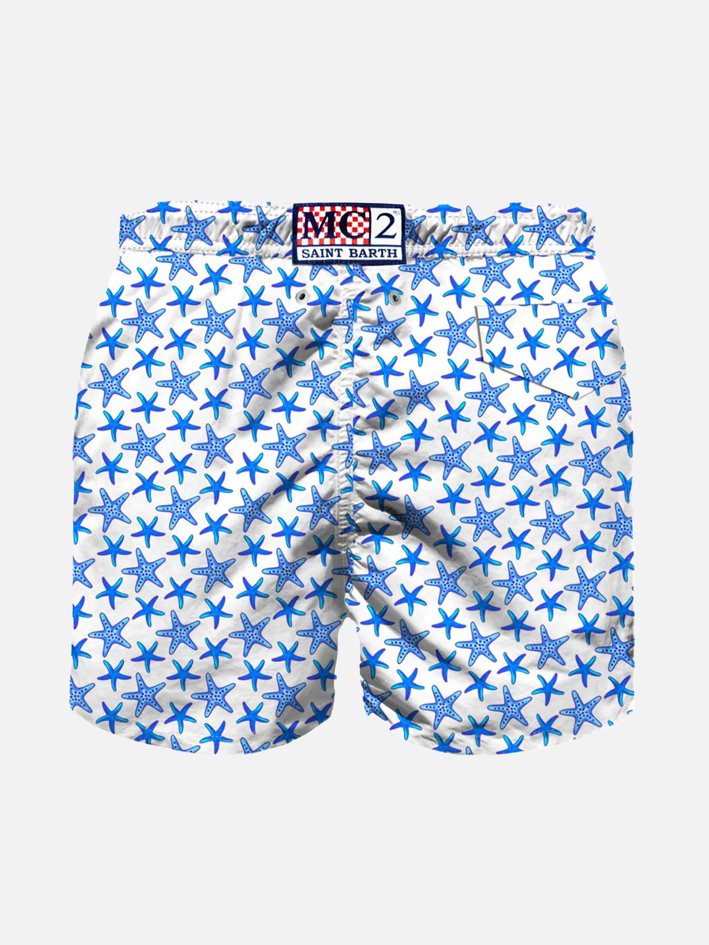 Costume da bagno da bambino leggero con stampa micro stelle marine