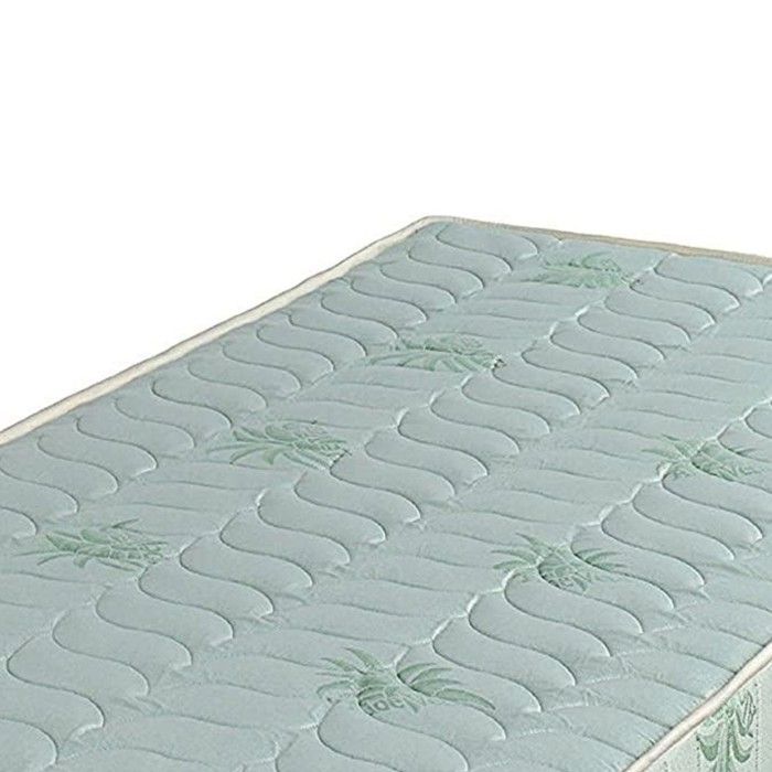 Colchón de tela ignífuga de 200 x 200 x 10 cm - Extra firme - Núcleo de látex de poliuretano de alta resiliencia de última generación - Altamente transpirable