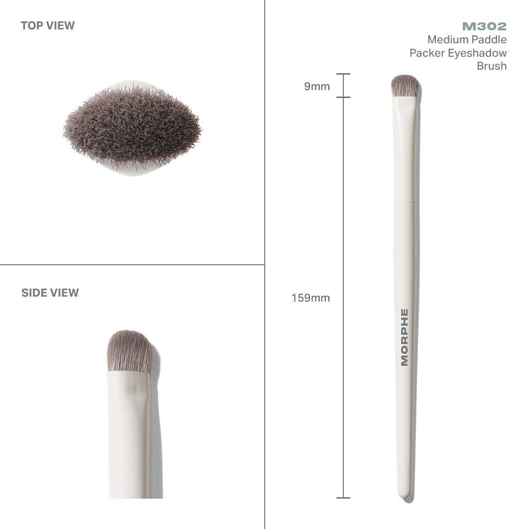 Morphe четкица за сенке M302 средња четкица за сенке са лопатицом - 1 комад