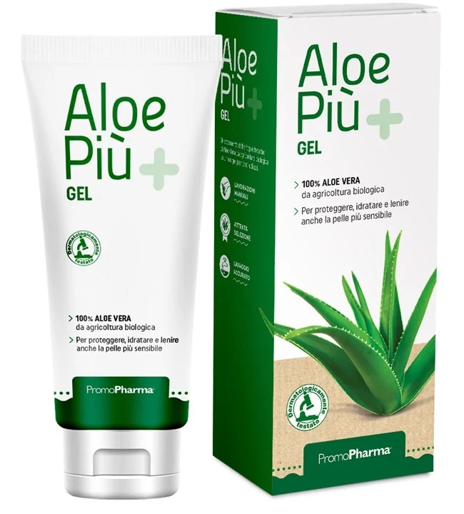 ALOE PIU' Gel de Aloe Vera 200 ml Efeito hidratante e calmante