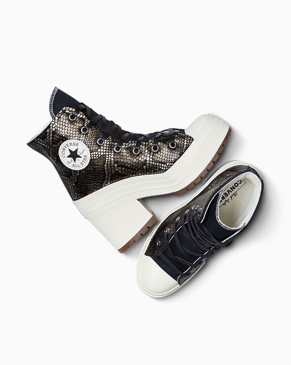 Chuck 70 De Luxe Heel Snakeskin