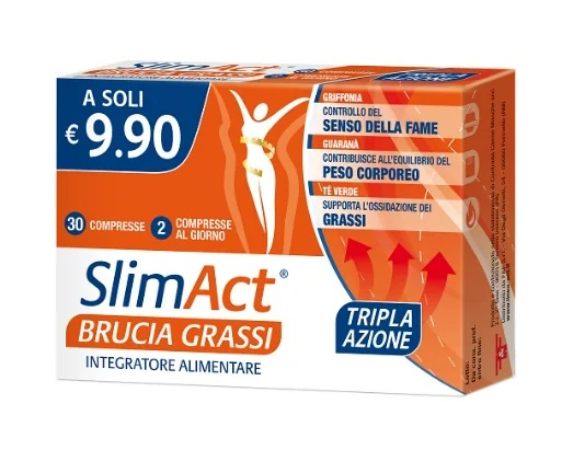 F&F Slim Act Fat Burner 30 tabletten voor gewichtsbeheersing