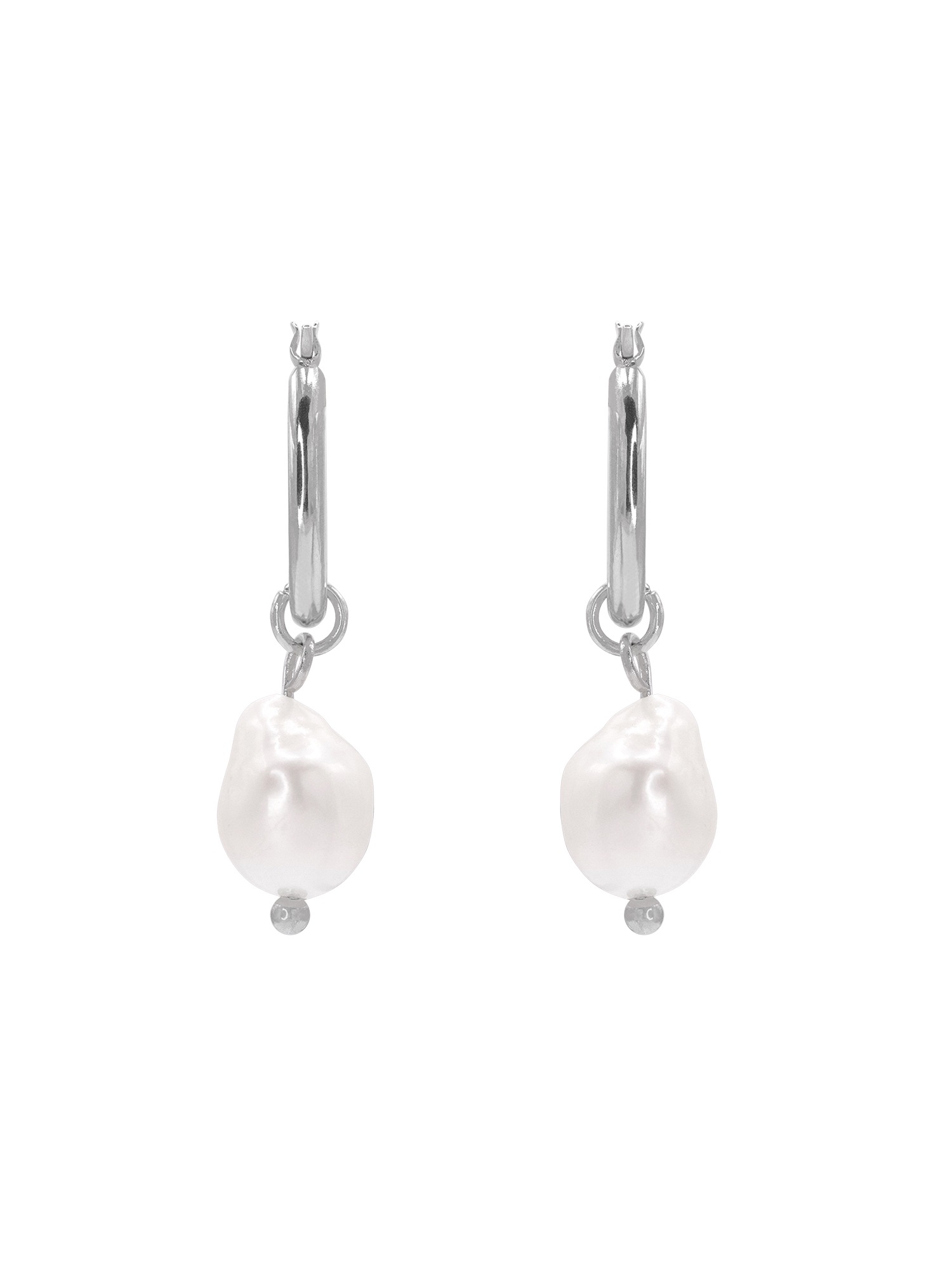 Heideman Boucles d'oreilles Darius couleur argentée polie