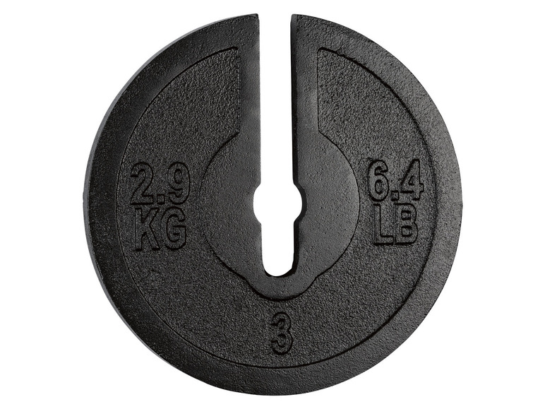 CRIVIT Kettlebell-set, stång, 18 kg