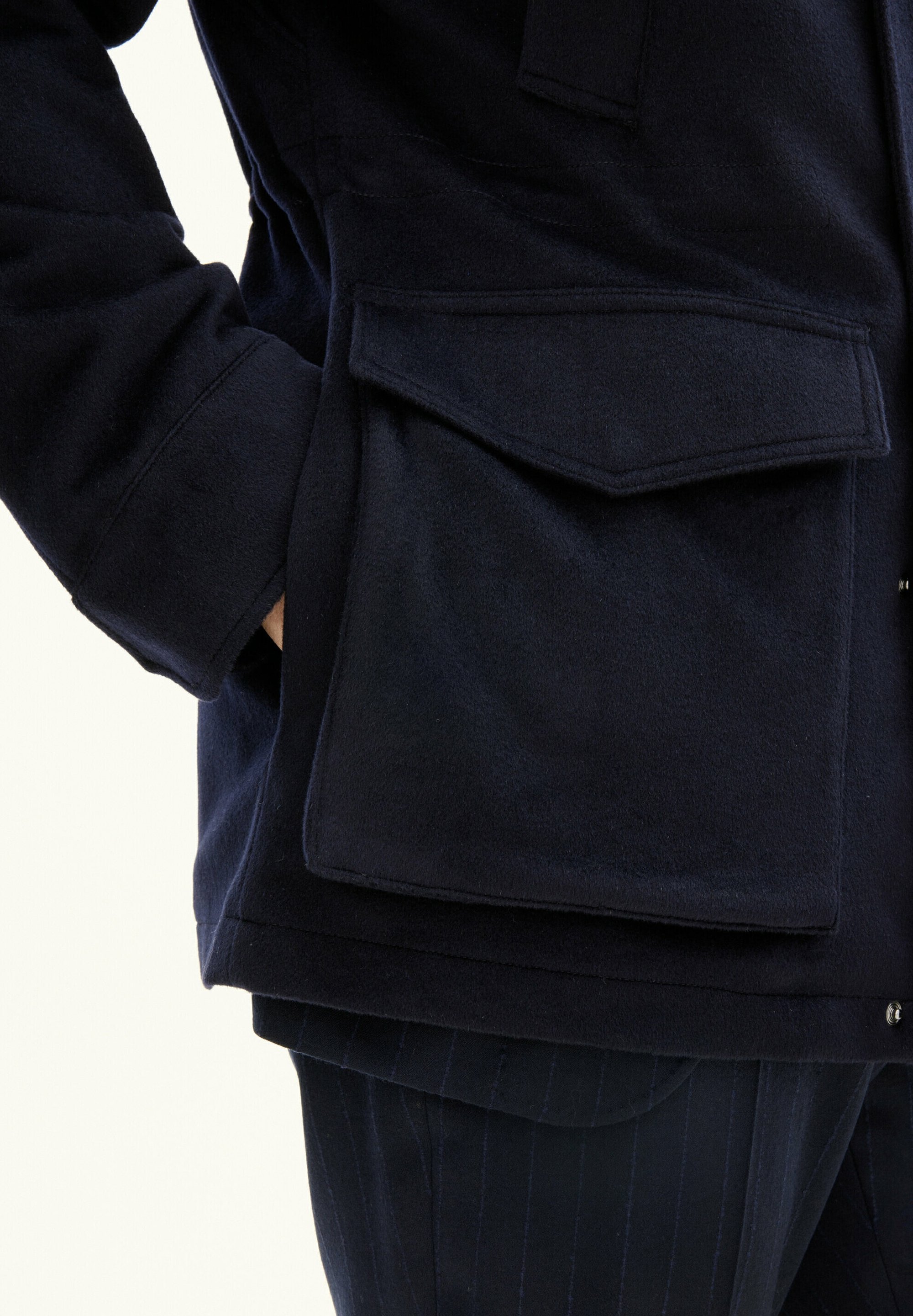 Manteau classique Oscar Jacobson - bleu marine