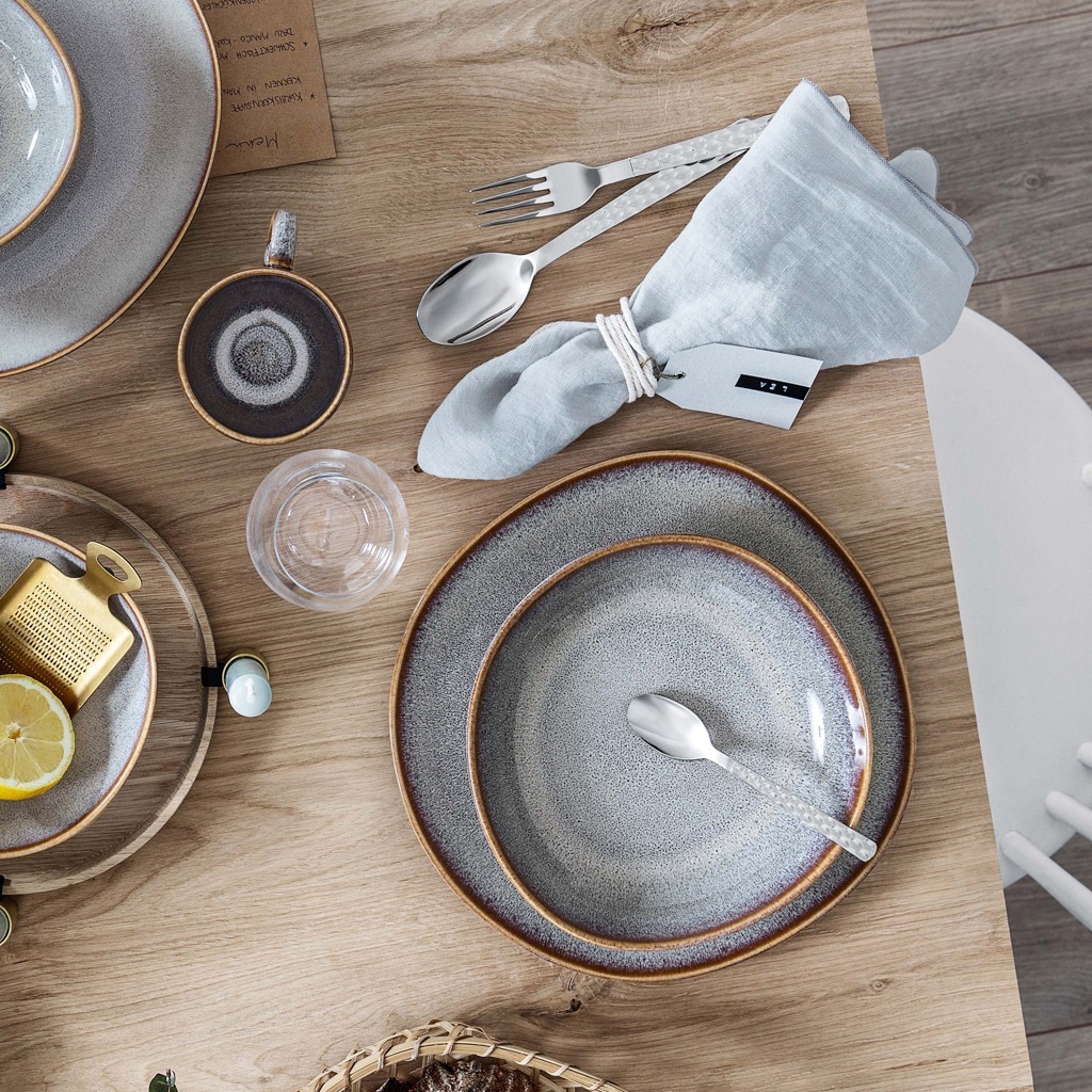 Villeroy & Boch vakarienės lėkštė, Lave Beige – 1 vnt.