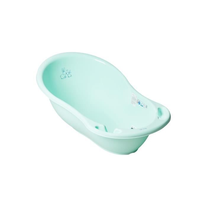 TEGA BABY® Klein konijnenbadje van 86 cm met afvoerstop, groen
