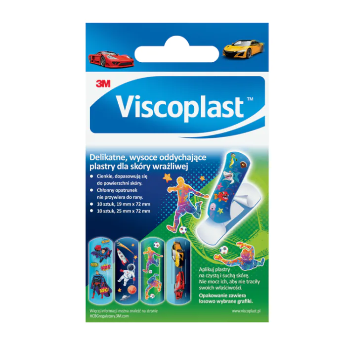 Viscoplast Cool, Plastry dla dzieci