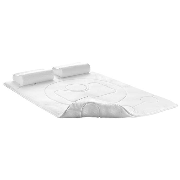 Bultex 140x190 Memory Foam Mattress Topper and Ergonomic Pillows