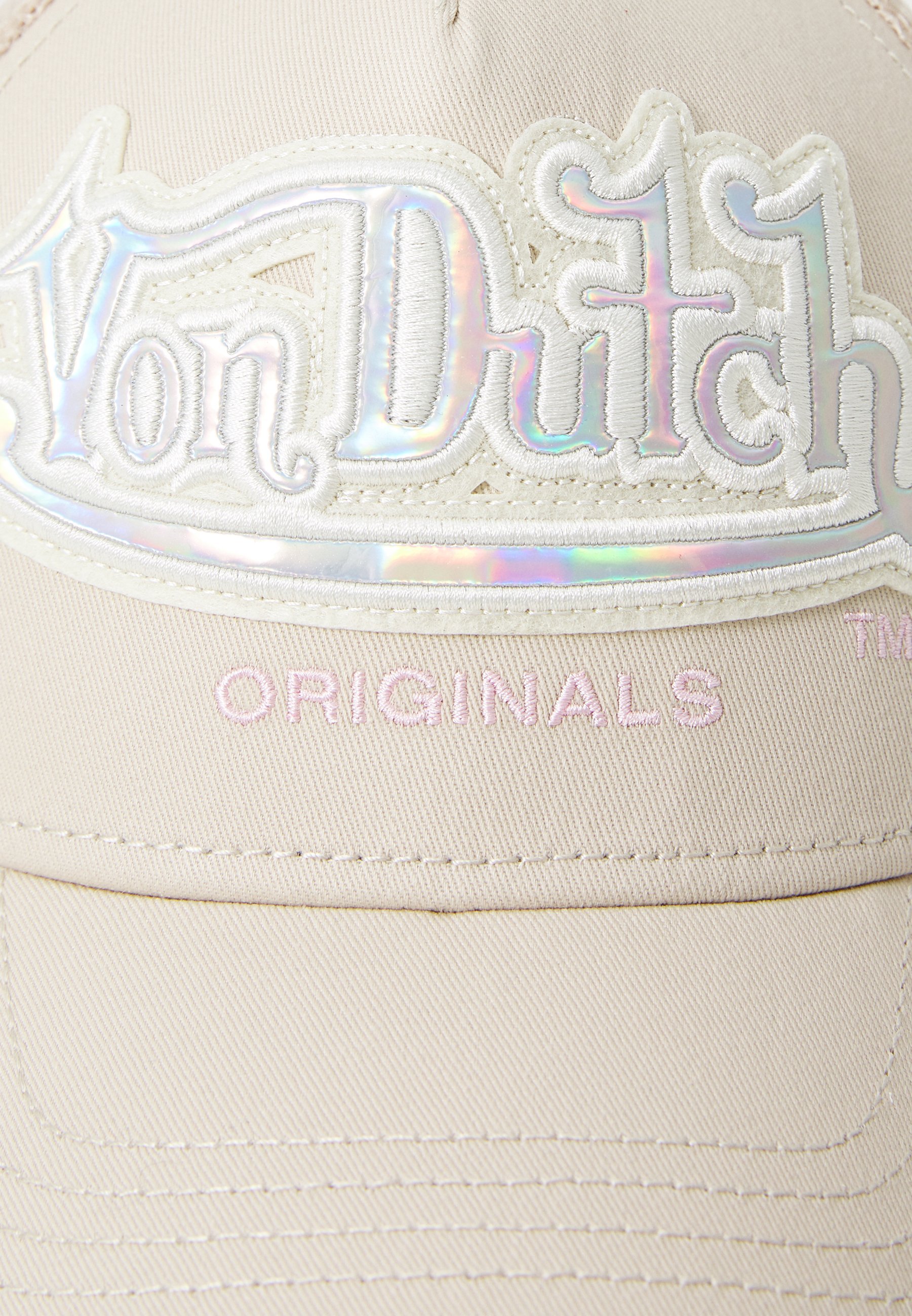 Von Dutch TRUCKER MEMPHIS UNISEX - Cappellino - crema