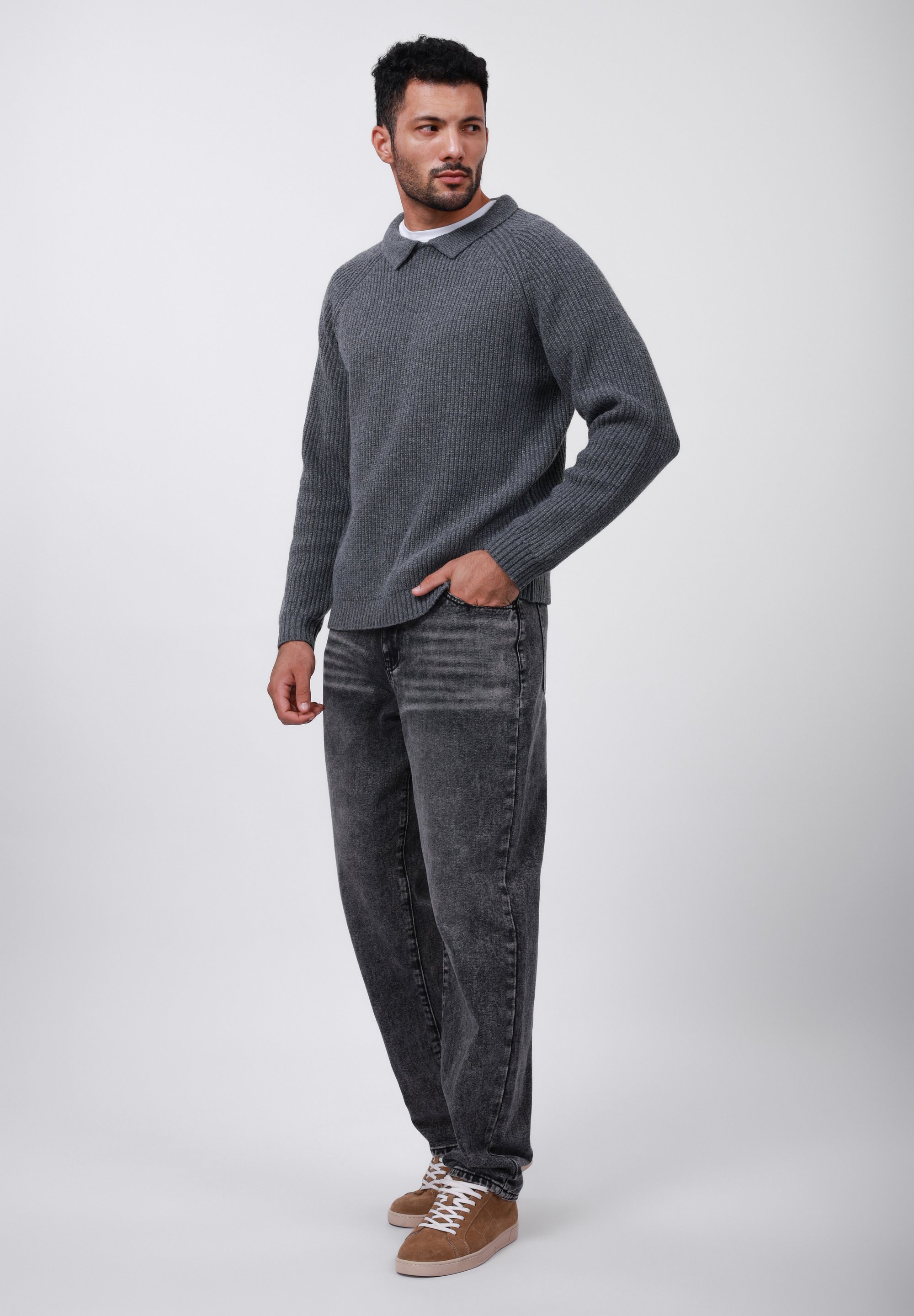 Maglione Pier One - grigio scuro