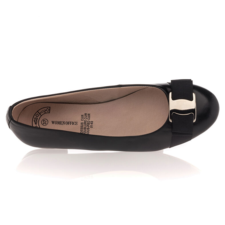 Bailarinas negras para mujer / Zapatos tipo Mary Jane