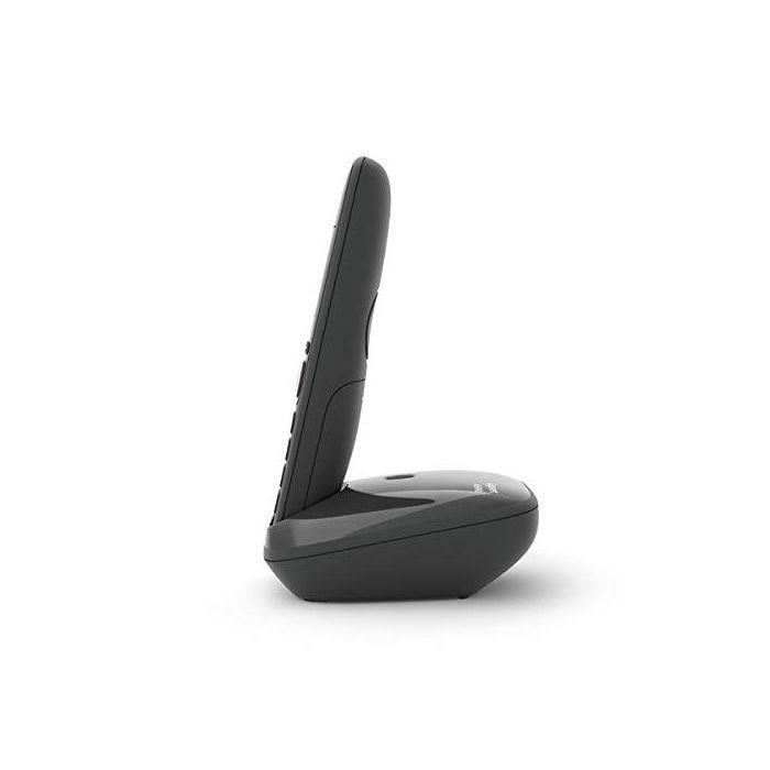 Teléfono con cable GIGASET AS690 A Quattro negro
