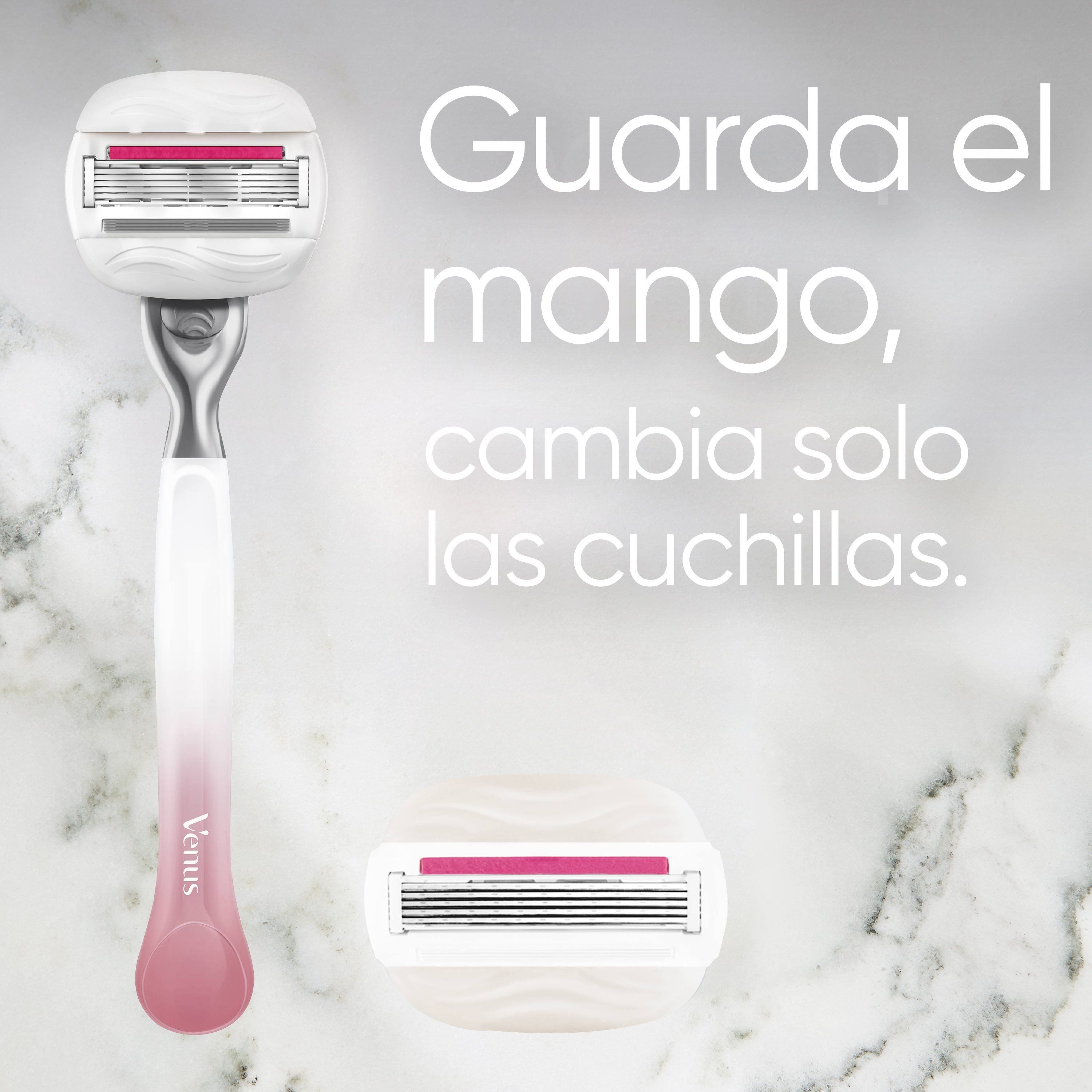 Maquinilla Venus Comfortglide Sugarberry Scent Cuchillas de afeitar para mujer