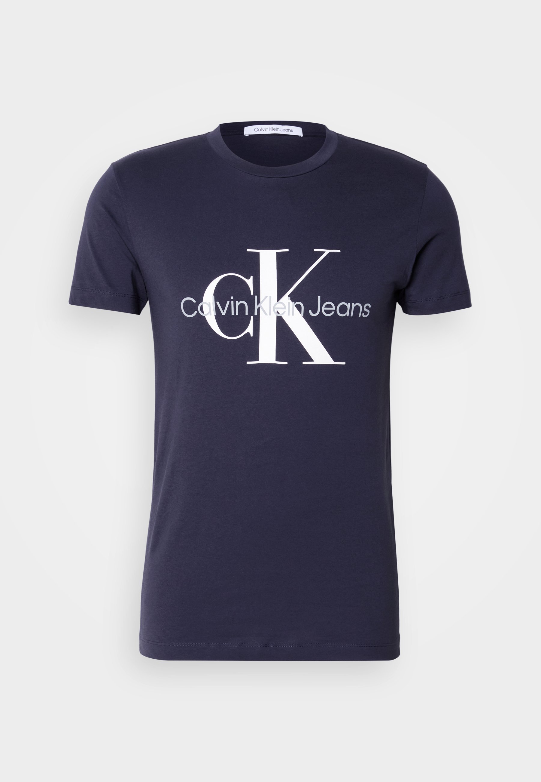 Calvin Klein Jeans CORE MONOGRAM SLIM TEE - Bedrucktes T-Shirt - Nachthimmel