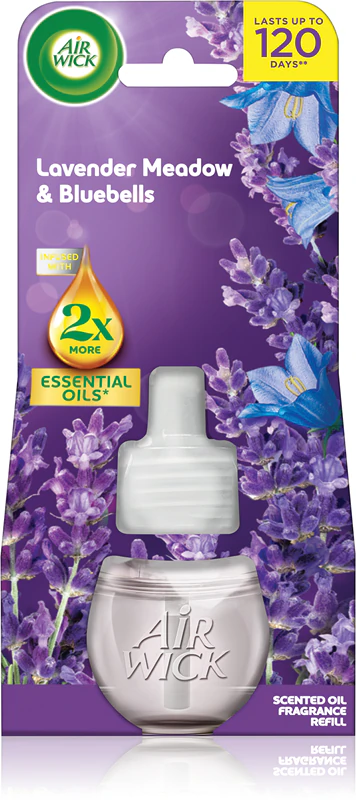 Air Wick Essential Oils Lavender Meadow & Bluebells navulling voor elektrische diffuser