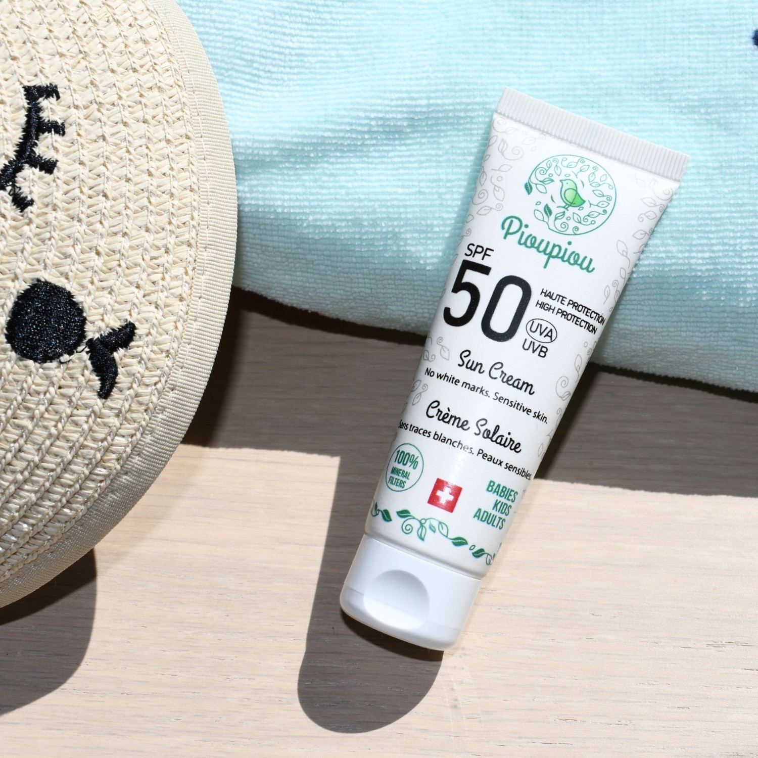 Pioupiou Crème Solaire SPF50