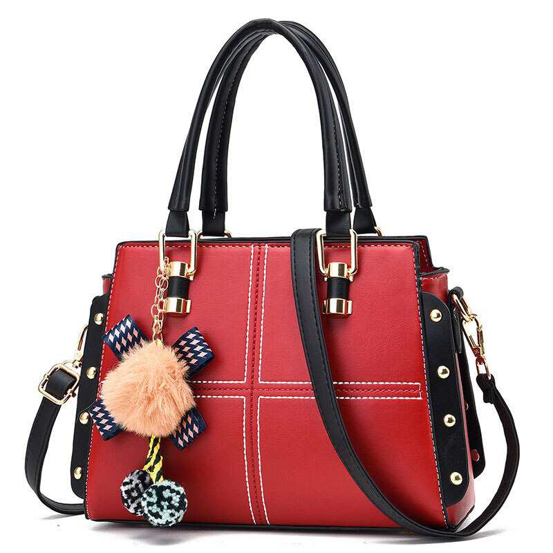 borsa firmata economica borsa tote da donna spaziosa borsa a tracolla da donna in pelle PU bolsa