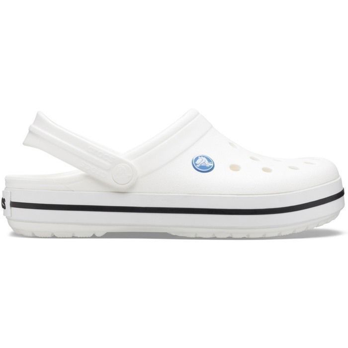 Crocs Crocband Flip Flops, White, Unisex