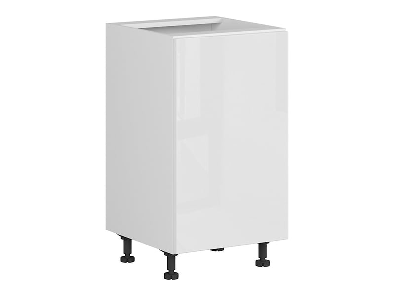 Szafka kuchenna dolna Top Line 45 cm prawa biały połysk