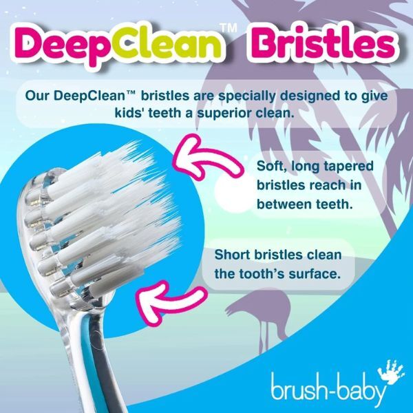 Brush Baby Flamingo KidzSonic® Elektrische Kinderzahnbürste