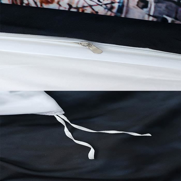 Motorcycle Duvet Cover 140x200 cm for Children with 1 Pillowcase 50x75 cm, Printed Extreme Sport Motorcycle Bedding Set
