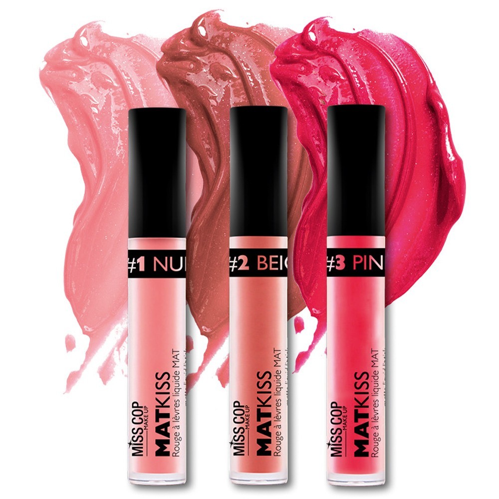 Miss Cop Rouge à lèvre liquide Mat - Mat Kiss
