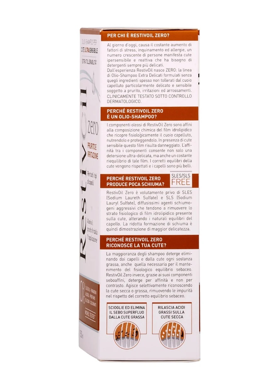 RESTIVIOIL Restivoil Zero shampooing anti-démangeaisons 150 ml