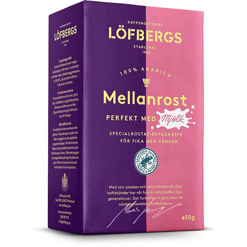 Löfbergs Kaffe 450 g Middels brent Löfbergs