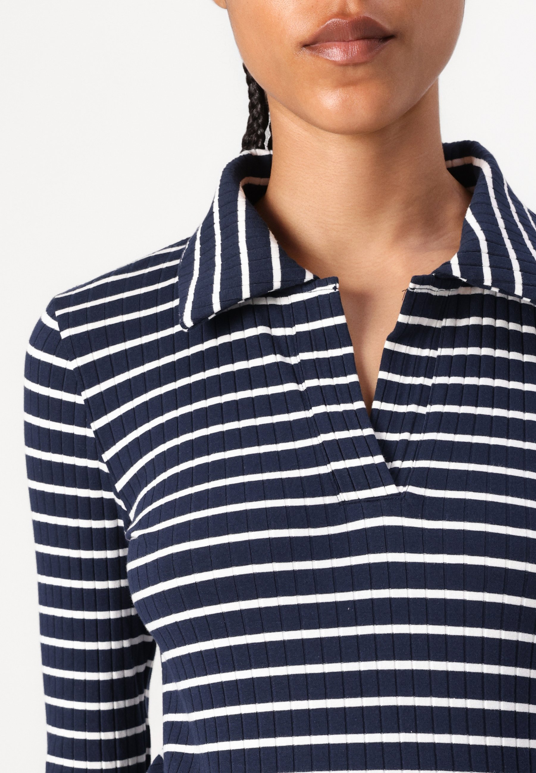 Vero Moda Maternity VMMSEA JURK - Jersey jurk - marineblauwe blazer/sneeuwwit