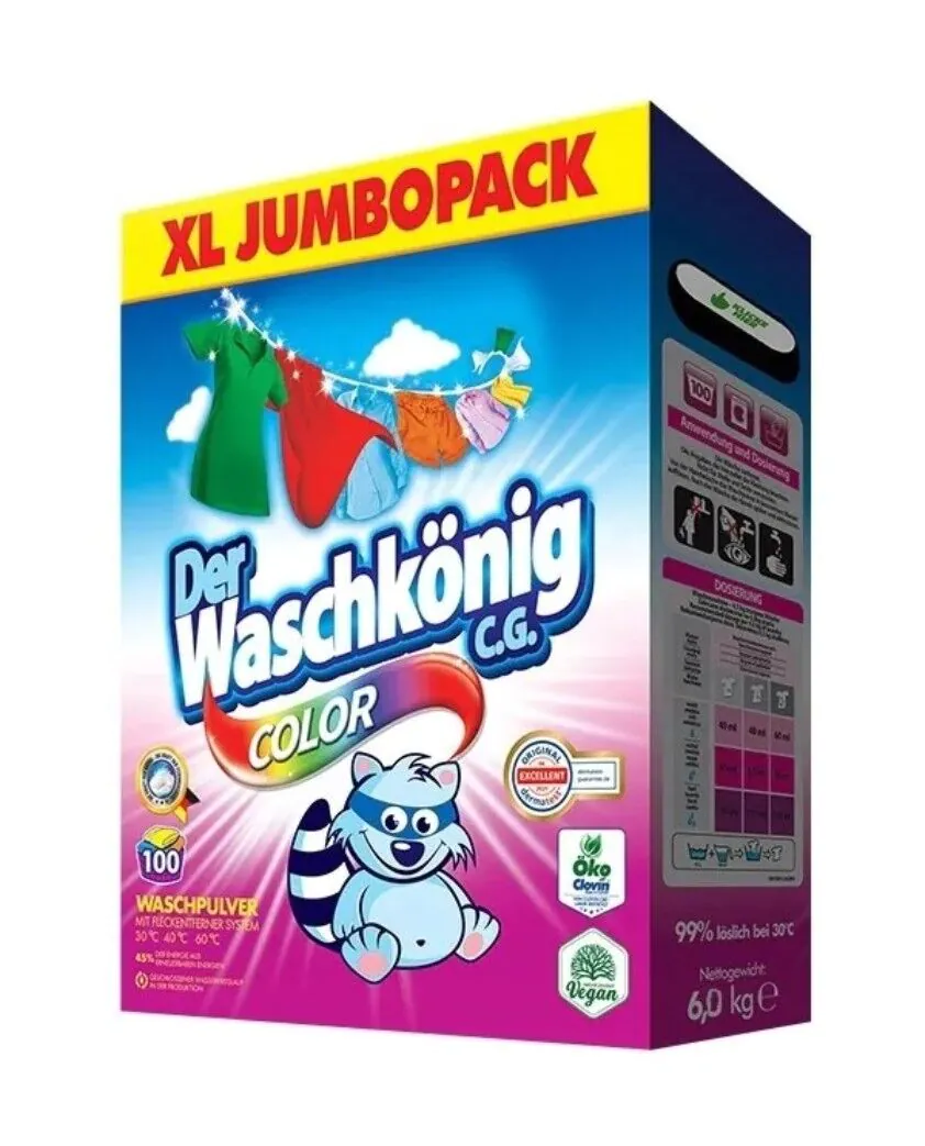 Der Waschkonig C.G. Color Proszek do prania, 6 kg