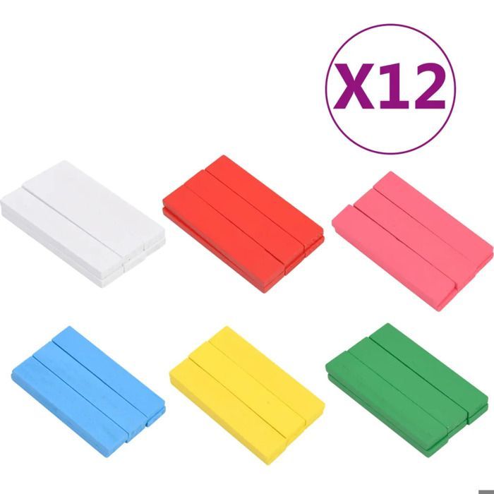 Construction set - VIDAXL - Pine wood - 150 blocks - Multicoloured - For children aged 3 and up