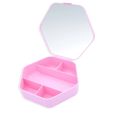 Ogledalo za nakit Bloom Beauty, šesterokotno ogledalo, 1 kos, 1 kos