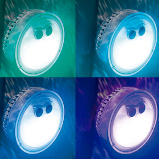 Lumière LED pour spa à bulles Intex, 5 couleurs