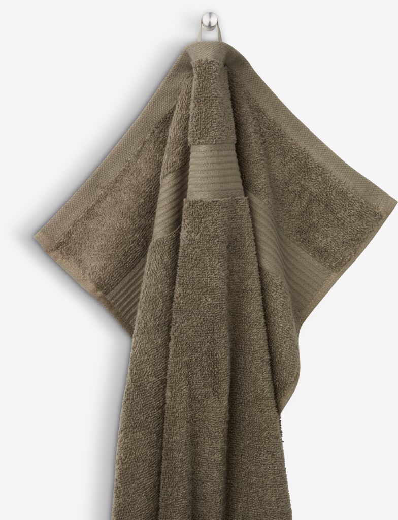 KARLSTAD zlatni KARLSTAD ručnik 50x100cm maslina