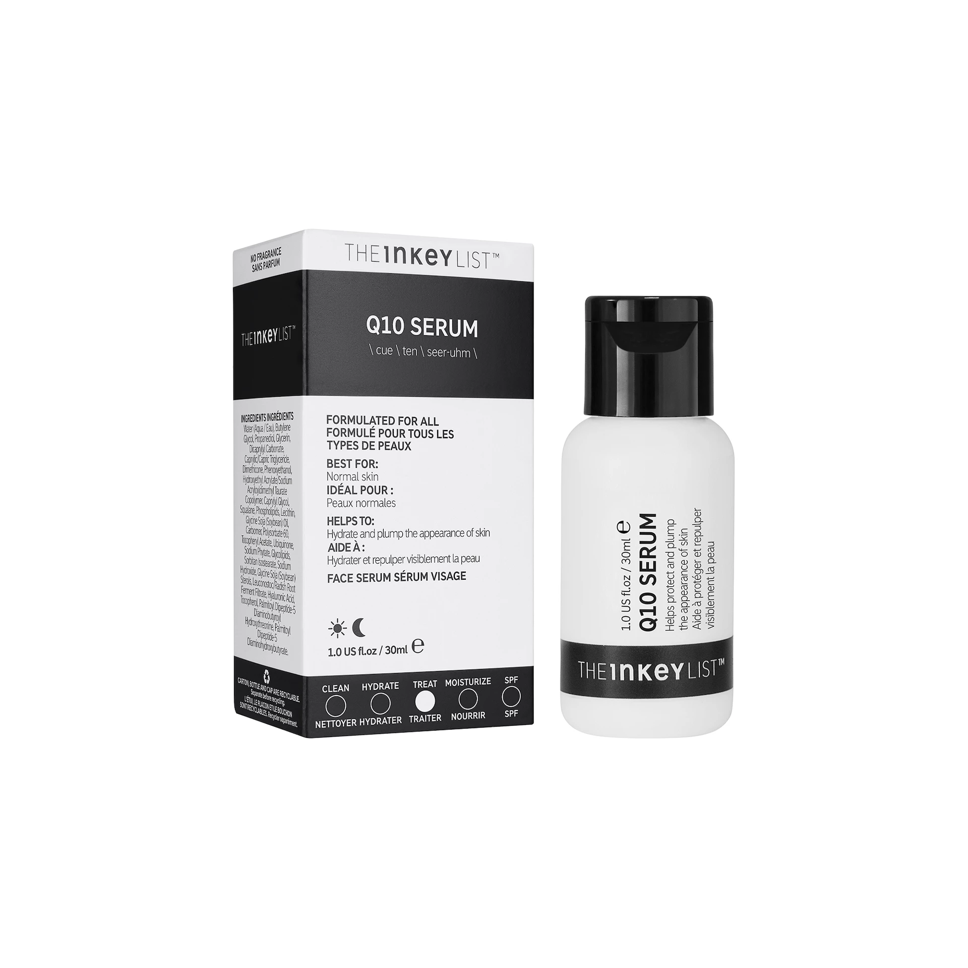 Bočica seruma Q10 Serum Q10 - Popis INKEY