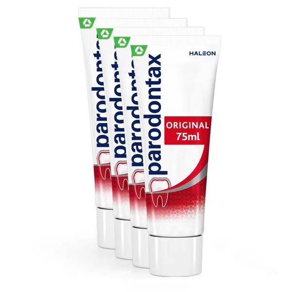 Zobna pasta Parodontax Original<br>Medicinski pripomoček - 4 x 75 ml