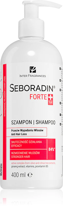 Seboradin Forte shampoo tegen haaruitval