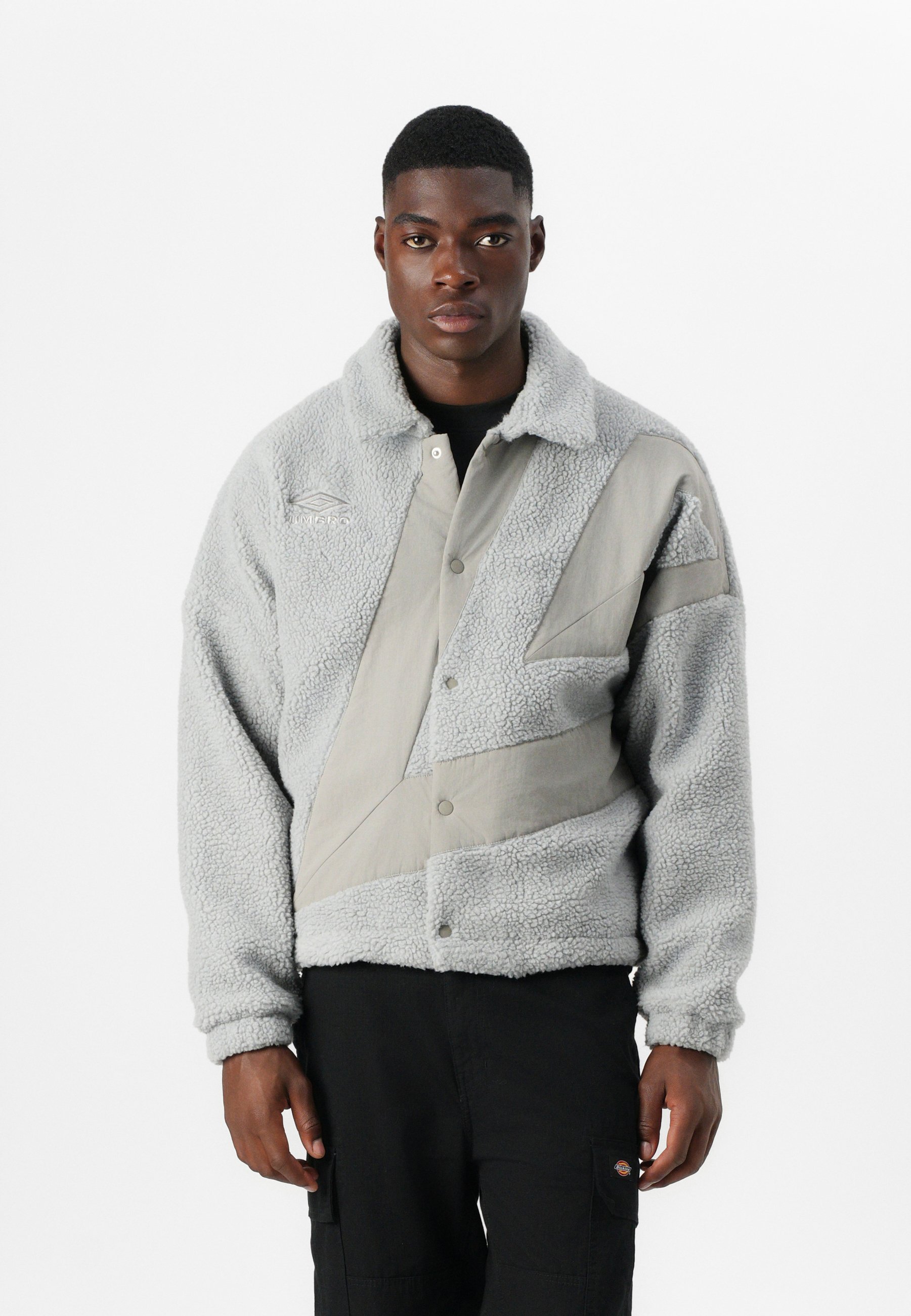 Umbro ACKET - Fleecejacke - Harbor Mist/Ultimate Gray