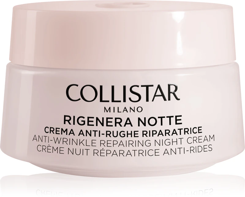 Creme Noturno Reparador Antirrugas Collistar Rigenera