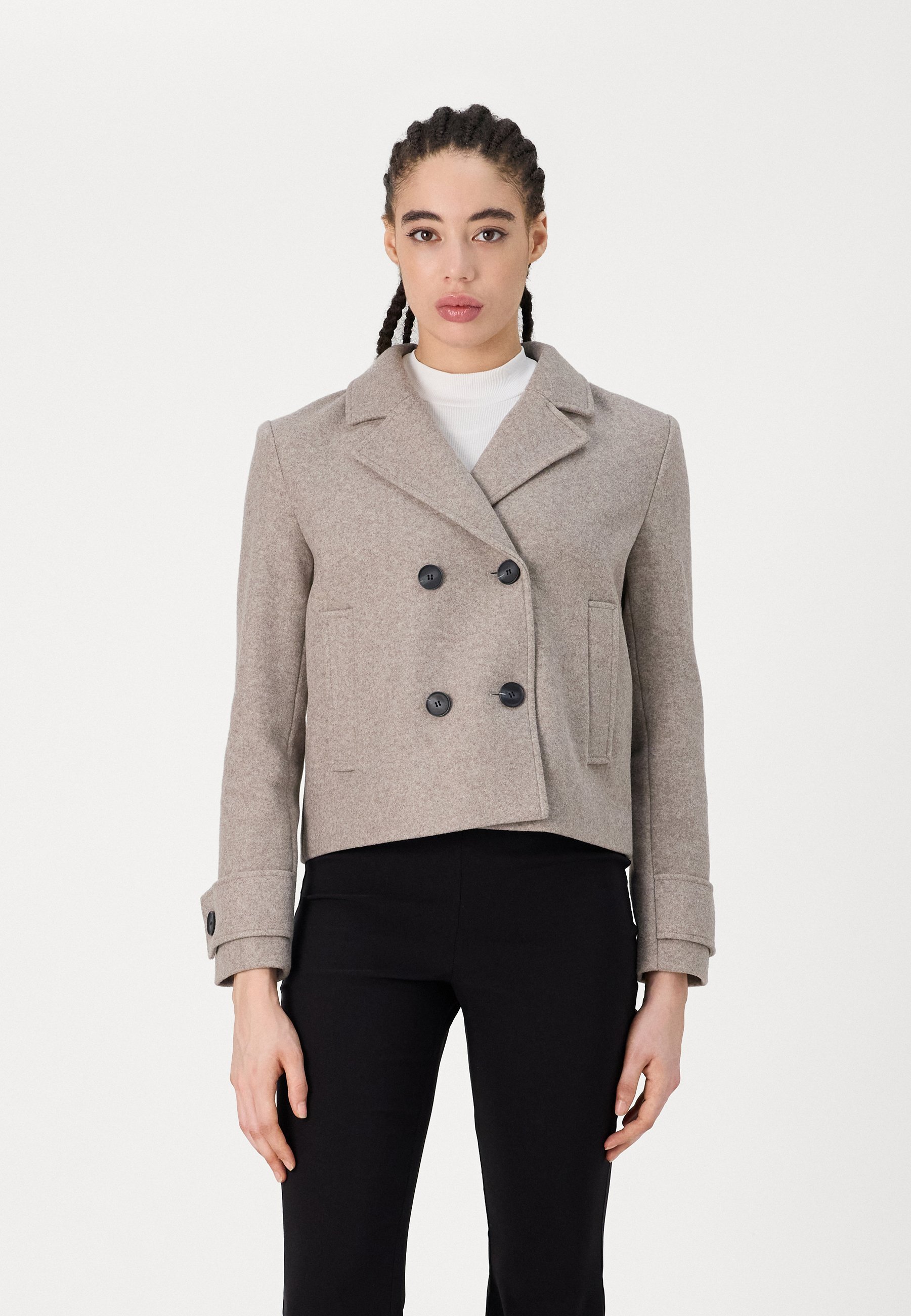 ONLY ONLFREJA LIFE - Blazer - mokka meringue melange